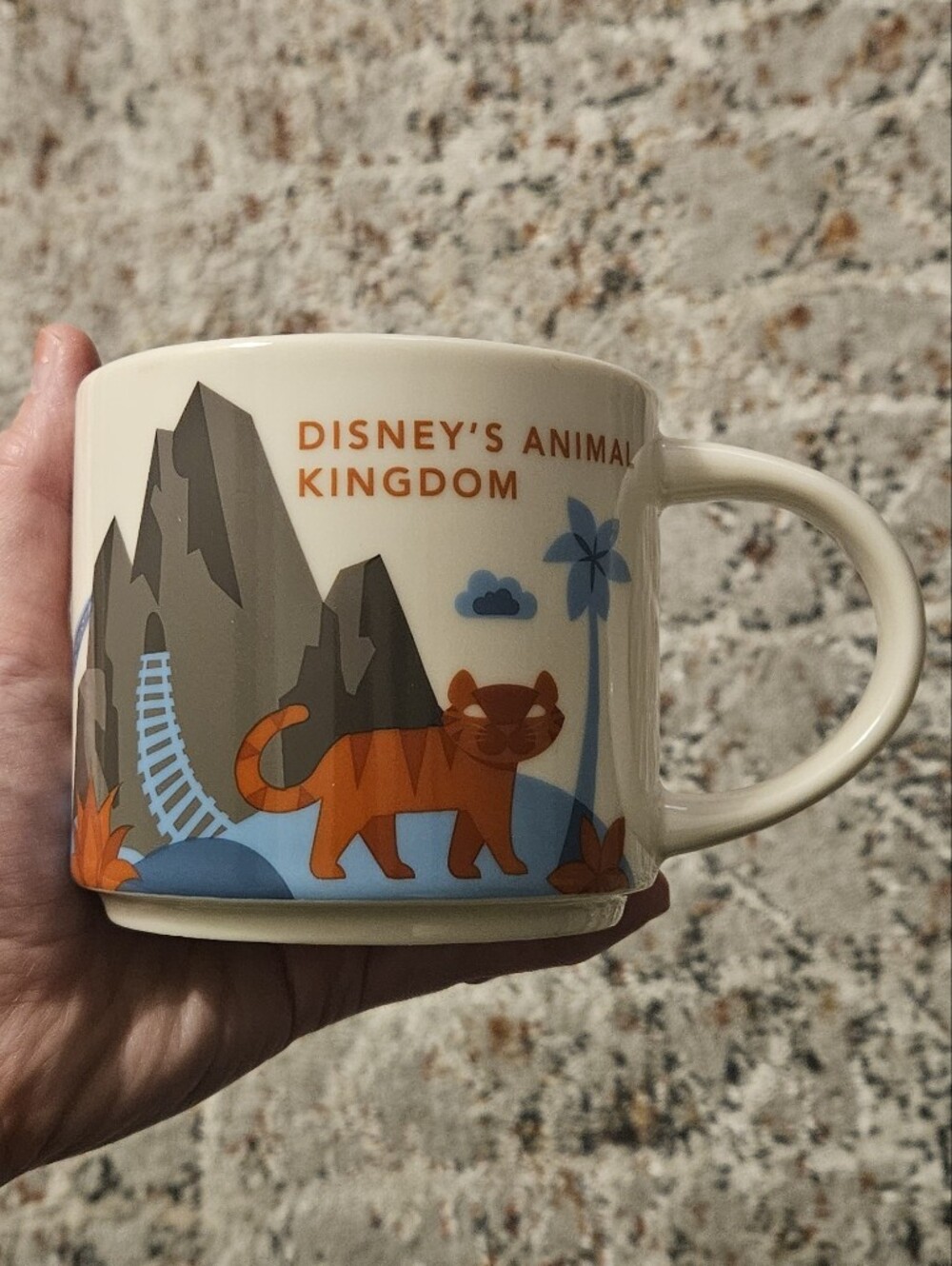 Starbucks You Are Here Collection Disney's Animal Kingdom Mug